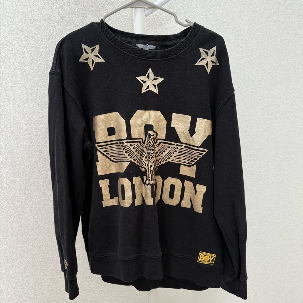 Black and Gold Cardigan Sweater